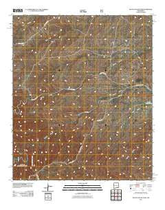 South Taylor Tank New Mexico Historical topographic map, 1:24000 scale, 7.5 X 7.5 Minute, Year 2011