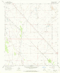 Spalding New Mexico Historical topographic map, 1:24000 scale, 7.5 X 7.5 Minute, Year 1964
