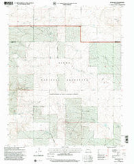 Spear Hills New Mexico Historical topographic map, 1:24000 scale, 7.5 X 7.5 Minute, Year 1998