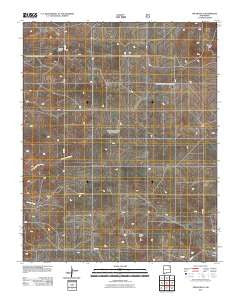 Spear Hills New Mexico Historical topographic map, 1:24000 scale, 7.5 X 7.5 Minute, Year 2011