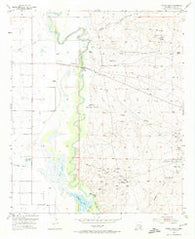 Spring Lake New Mexico Historical topographic map, 1:24000 scale, 7.5 X 7.5 Minute, Year 1955