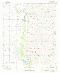 Spring Lake New Mexico Historical topographic map, 1:24000 scale, 7.5 X 7.5 Minute, Year 1955