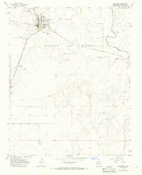 Springer New Mexico Historical topographic map, 1:24000 scale, 7.5 X 7.5 Minute, Year 1965
