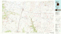 Springer New Mexico Historical topographic map, 1:100000 scale, 30 X 60 Minute, Year 1981