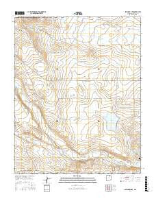 Springer Lake New Mexico Current topographic map, 1:24000 scale, 7.5 X 7.5 Minute, Year 2017