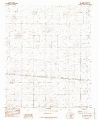 St Vrain New Mexico Historical topographic map, 1:24000 scale, 7.5 X 7.5 Minute, Year 1985