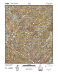 Standing Rock New Mexico Historical topographic map, 1:24000 scale, 7.5 X 7.5 Minute, Year 2010