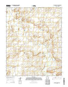 Standing Rock NW New Mexico Historical topographic map, 1:24000 scale, 7.5 X 7.5 Minute, Year 2013