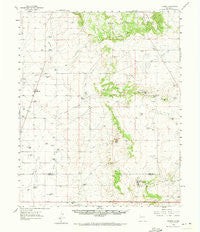 Stanley New Mexico Historical topographic map, 1:62500 scale, 15 X 15 Minute, Year 1960
