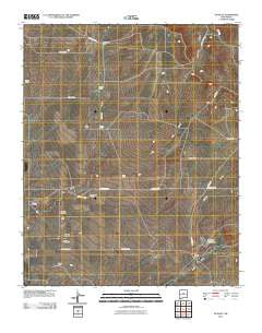 Stanley New Mexico Historical topographic map, 1:24000 scale, 7.5 X 7.5 Minute, Year 2010