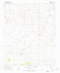 Star Lake New Mexico Historical topographic map, 1:24000 scale, 7.5 X 7.5 Minute, Year 1961
