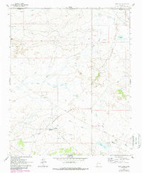 Star Lake New Mexico Historical topographic map, 1:24000 scale, 7.5 X 7.5 Minute, Year 1961