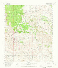 Steeple Rock New Mexico Historical topographic map, 1:62500 scale, 15 X 15 Minute, Year 1959