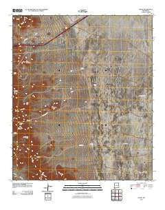 Steins New Mexico Historical topographic map, 1:24000 scale, 7.5 X 7.5 Minute, Year 2010