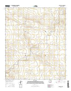 Stone Well New Mexico Current topographic map, 1:24000 scale, 7.5 X 7.5 Minute, Year 2017