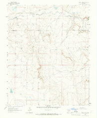 Stony Lake New Mexico Historical topographic map, 1:24000 scale, 7.5 X 7.5 Minute, Year 1964