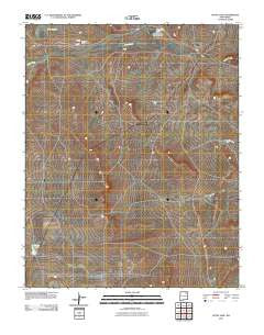 Stony Lake New Mexico Historical topographic map, 1:24000 scale, 7.5 X 7.5 Minute, Year 2010