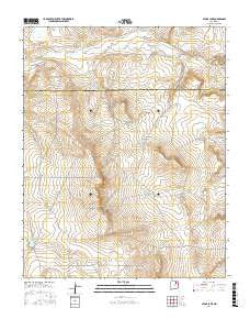 Stony Lake New Mexico Current topographic map, 1:24000 scale, 7.5 X 7.5 Minute, Year 2017