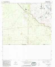 Strauss New Mexico Historical topographic map, 1:24000 scale, 7.5 X 7.5 Minute, Year 1994
