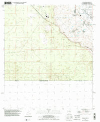 Strauss New Mexico Historical topographic map, 1:24000 scale, 7.5 X 7.5 Minute, Year 1996