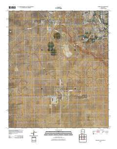 Strauss New Mexico Historical topographic map, 1:24000 scale, 7.5 X 7.5 Minute, Year 2010