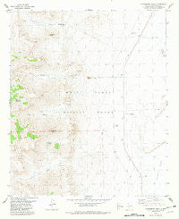 Strawberry Peak New Mexico Historical topographic map, 1:24000 scale, 7.5 X 7.5 Minute, Year 1981