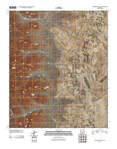 Strawberry Peak New Mexico Historical topographic map, 1:24000 scale, 7.5 X 7.5 Minute, Year 2010