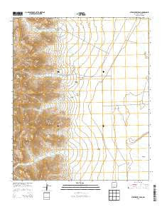 Strawberry Peak New Mexico Historical topographic map, 1:24000 scale, 7.5 X 7.5 Minute, Year 2013