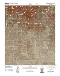 Sugarloaf Mountain New Mexico Historical topographic map, 1:24000 scale, 7.5 X 7.5 Minute, Year 2011