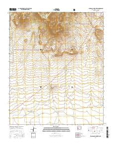 Sugarloaf Mountain New Mexico Current topographic map, 1:24000 scale, 7.5 X 7.5 Minute, Year 2017