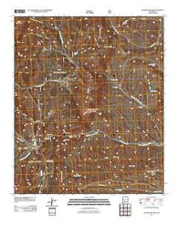 Sugarloaf Peak New Mexico Historical topographic map, 1:24000 scale, 7.5 X 7.5 Minute, Year 2011