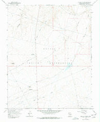 Sulphur Spring New Mexico Historical topographic map, 1:24000 scale, 7.5 X 7.5 Minute, Year 1966
