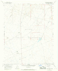Sulphur Spring New Mexico Historical topographic map, 1:24000 scale, 7.5 X 7.5 Minute, Year 1966