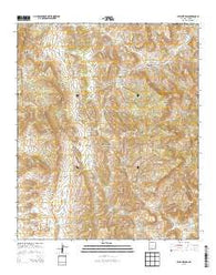 Sulphur Pass New Mexico Historical topographic map, 1:24000 scale, 7.5 X 7.5 Minute, Year 2013