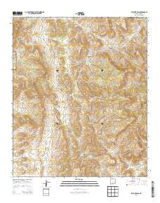 Sulphur Pass New Mexico Historical topographic map, 1:24000 scale, 7.5 X 7.5 Minute, Year 2013