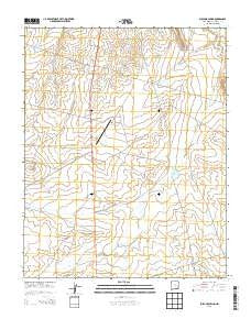 Sulphur Spring New Mexico Historical topographic map, 1:24000 scale, 7.5 X 7.5 Minute, Year 2013