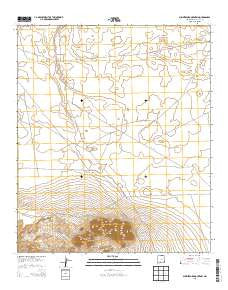 Summerford Mountain New Mexico Historical topographic map, 1:24000 scale, 7.5 X 7.5 Minute, Year 2013