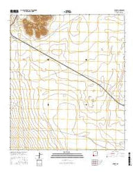 Summit New Mexico Current topographic map, 1:24000 scale, 7.5 X 7.5 Minute, Year 2017