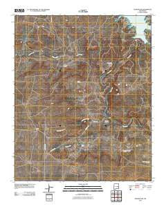Sumner Dam New Mexico Historical topographic map, 1:24000 scale, 7.5 X 7.5 Minute, Year 2010