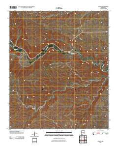 Sunset New Mexico Historical topographic map, 1:24000 scale, 7.5 X 7.5 Minute, Year 2010