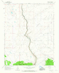 Sunshine New Mexico Historical topographic map, 1:24000 scale, 7.5 X 7.5 Minute, Year 1963