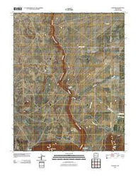 Sunshine New Mexico Historical topographic map, 1:24000 scale, 7.5 X 7.5 Minute, Year 2010