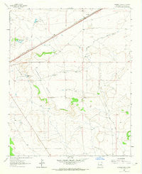 Sunshine Mesa New Mexico Historical topographic map, 1:24000 scale, 7.5 X 7.5 Minute, Year 1963