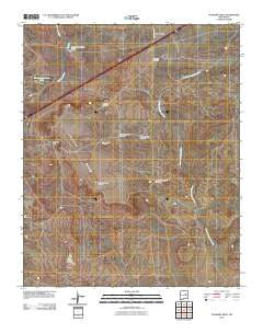 Sunshine Mesa New Mexico Historical topographic map, 1:24000 scale, 7.5 X 7.5 Minute, Year 2010
