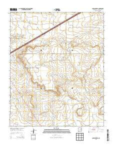 Sunshine Mesa New Mexico Historical topographic map, 1:24000 scale, 7.5 X 7.5 Minute, Year 2013