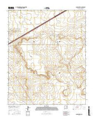 Sunshine Mesa New Mexico Current topographic map, 1:24000 scale, 7.5 X 7.5 Minute, Year 2017