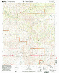 Surveyors Canyon New Mexico Historical topographic map, 1:24000 scale, 7.5 X 7.5 Minute, Year 2004
