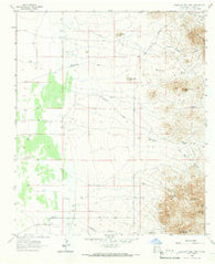 Swallow Fork Peak New Mexico Historical topographic map, 1:24000 scale, 7.5 X 7.5 Minute, Year 1965