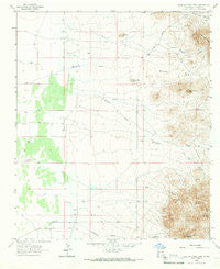 Swallow Fork Peak New Mexico Historical topographic map, 1:24000 scale, 7.5 X 7.5 Minute, Year 1965