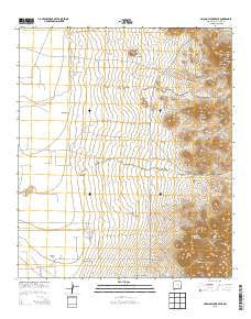 Swallow Fork Peak New Mexico Historical topographic map, 1:24000 scale, 7.5 X 7.5 Minute, Year 2013